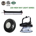 Fábrica al por mayor 5 años de garantía ETL cETL alta lúmenes 100 w 150 w 200 w alta iluminación de la bahía 150 w 17500Lm led ufo alta bahía de luz